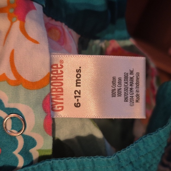 Gymboree girls floral dress 6-12 months - Picture 3 of 3